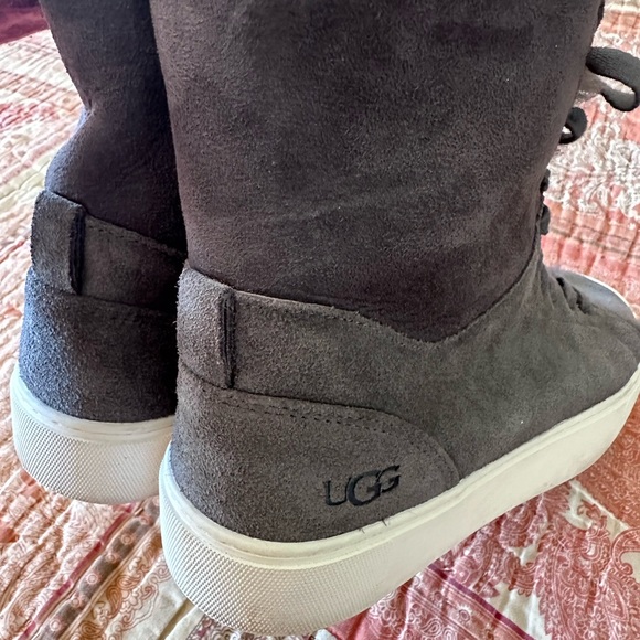 UGG Women's Charcoal High-Top Sneakers - Picture 5 of 9